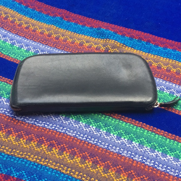 Malo Handbags - Malo leather clutch/wallet blue